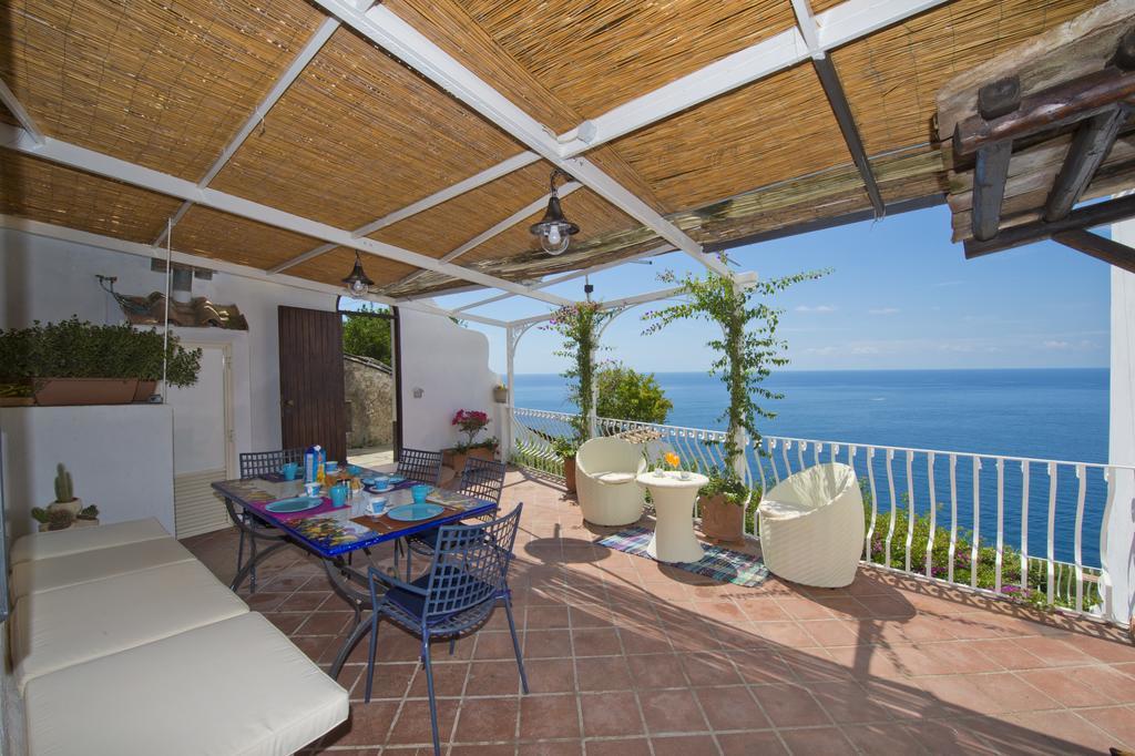 Casa Sunset Villa Praiano Bagian luar foto