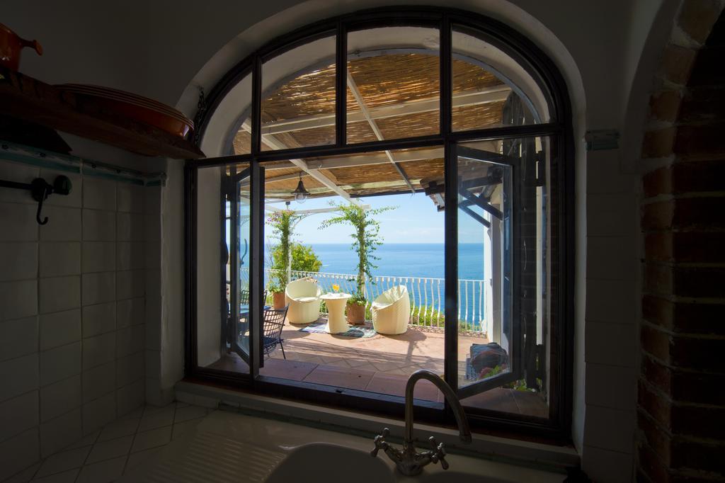 Casa Sunset Villa Praiano Bagian luar foto