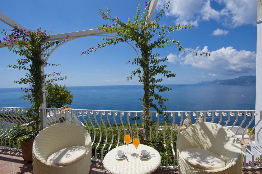 Casa Sunset Villa Praiano Bagian luar foto