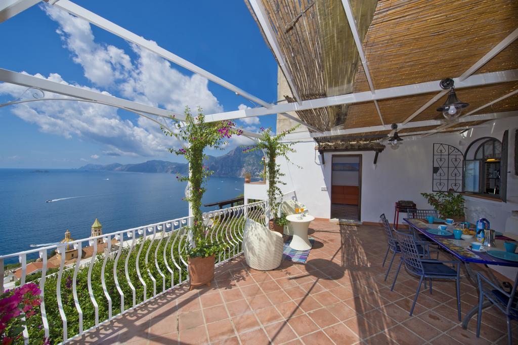 Casa Sunset Villa Praiano Bagian luar foto